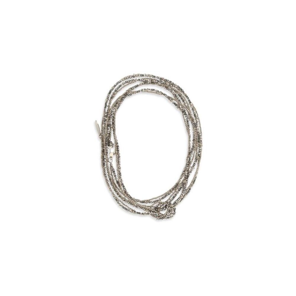 Brunello Cucinelli Brown Silver Women's Bracelet